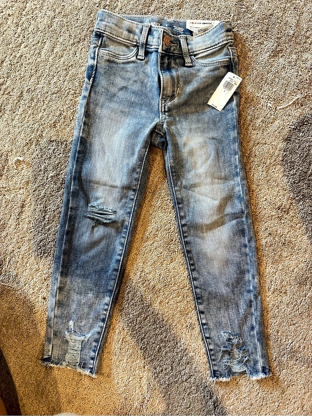 Old Navy Ballerina Jeggings Girls Size 5 Blue NWT